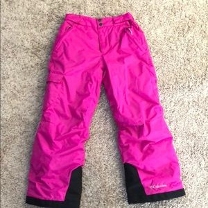 Columbia girls snow pants